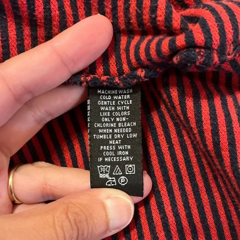 Polo Ralph Lauren‎ Striped Polo Shirt 90’s Y2K Vintage Size Large